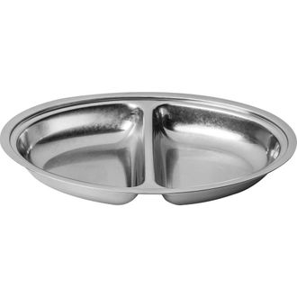 Mepra Original Vintage 2 Sections Vegetable Dish in Pewter Silver at Nordstrom