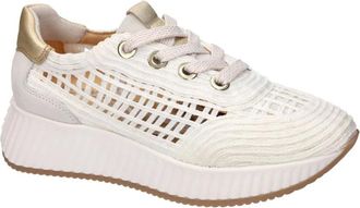 Softwaves Schoenen, Dames, Wit, 36 EU, Alaina Luxury Sneakers