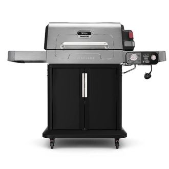 Ninja Gas BBQ 5 in 1 FlexFlame Outdoor Cooking System PG301UK in Black