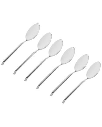 Godinger Set Of 6 Ramp Mirrored 18/0 Stainless Steel Tablespoon