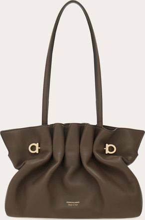 Ferragamo Women Ferragamo Soft-bag (S) Grey