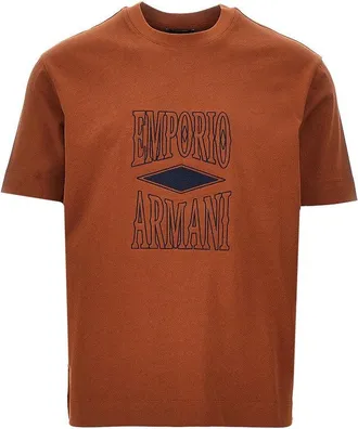 Emporio Armani Jersey T-shirt with embossed logo Man XL