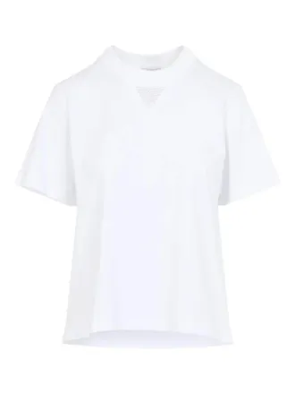 PESERICO crew-neck T-shirt - Bianco