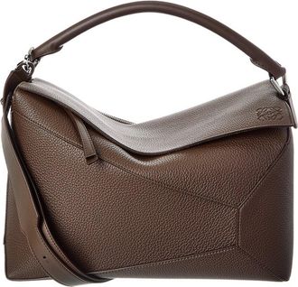 Loewe Puzzle Edge Large Leather Shoulder Bag