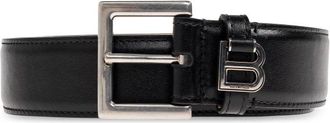 Balenciaga Belts, male, Black, Size: 110 CM Hourglass Belt