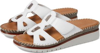 Spring Step Montera Womens Sandals White : EU 42 (US Womens 10.5-11) M, Leather