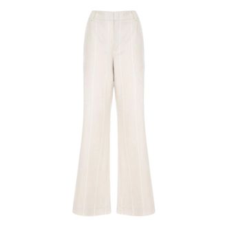 SoAllure Dames, Broeken, Beige, Maat: XL Viscose