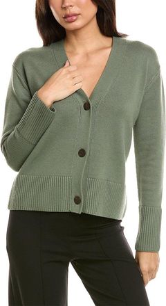 Vince Shrunken Weekend Wool-Blend Cardigan