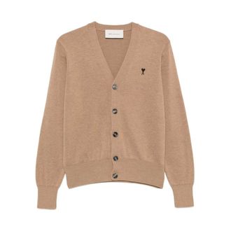 Ami Heren, Truien, Beige, Maat: L Wol