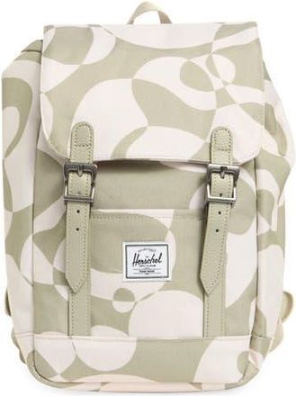 Herschel Mini Retreat Recycled Polyester Backpack in Abbey Stone at Nordstrom Rack