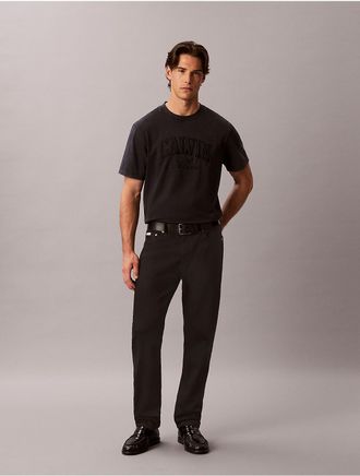 Calvin Klein Jeans Calvin Klein Mens Classic Taper Jeans - Black - 29W x 30L