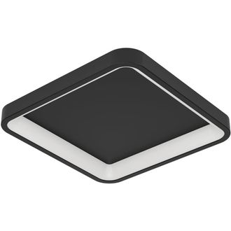 Loops Stylish Modern Black Square Ceiling Light for Indoor Spaces