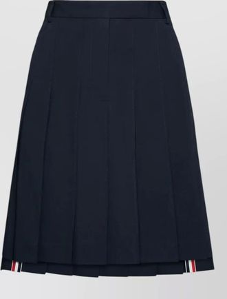 Thom Browne cotton bermuda pleated skirt