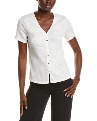 Anne Klein Crinkle Top