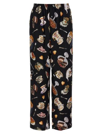 Moschino Tea Time Print Pants