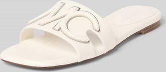 Marc Cain Sandalen mit Logo-Detail in Weiss, Gr&ouml;&szlig;e 37