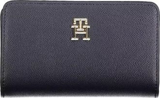 Tommy Hilfiger Womens Julia Zip Wallet Navy Leather Aw0aw08234 - Dark Blue - One Size
