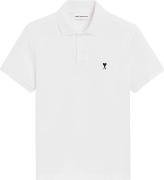 Ami De Coeur Polo - Heren - Polos - Wit - XL - Nylon - Tops