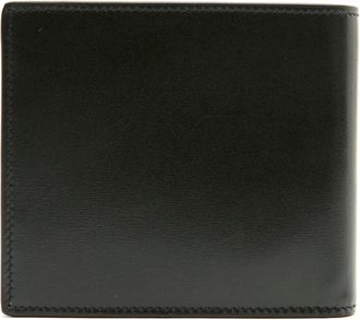 Saint Laurent Mens Black Leather Wallet