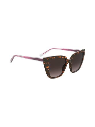 Missoni Womens 0177 Cat-Eye Logo Sunglasses Brown Accessories >