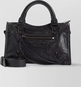 Balenciaga le city mini leather tote bag