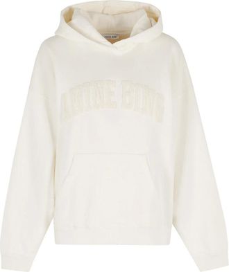 Anine Bing Hoodies, female, Beige, Size: XS Harvey Sweatshirt