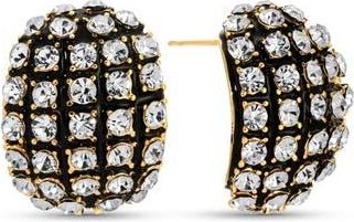 Eye Candy Los Angeles Miranda Cubic Zirconia Stud Earrings in Silver at Nordstrom Rack