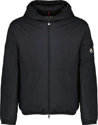 Moncler Monteynard Korte Donsjas met Capuchon - Heren - Winterjassen - Zwart - XL - Jassen