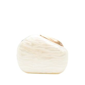 Cult Gaia Althea Clutch - female - Cult Gaia - Clutches - Beige - ONE SIZE - Bags