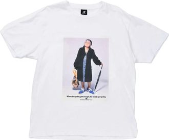 New Balance Essentials Grandma T-shirt Asia Sizing White AMT21552-WT
