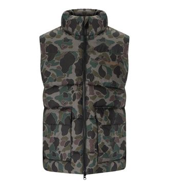 Carhartt Work in Progress GILET SPRINGFIELD CAMO DUCK GRIGIO CARHARTT WIP