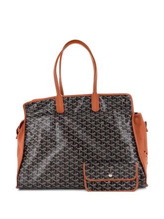 Goyard Hardy Pet Carrier Coated Canvas GM shoulder bag - Marrone