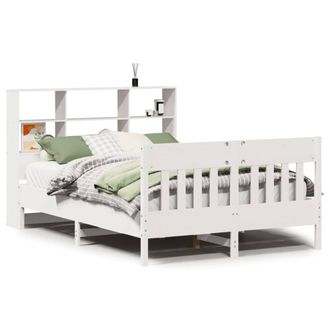 Berkfield Home Bed Frame without Mattress White 160x200 cm Solid Wood Pine