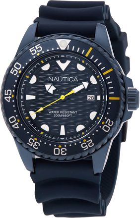 Nautica Nct Sea Dive Quartz Blue Dial Mens Watch NAPSDS506