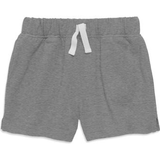 primary Baby Play Short In Solid in Heather Storm Gray at Nordstrom, Size 18-24M
