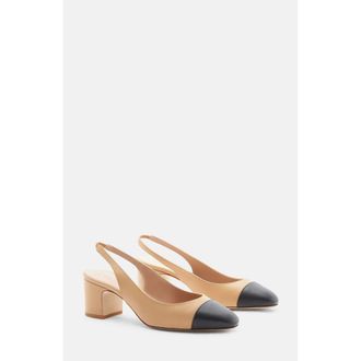 Scarosso Miranda Pumps in Nude - Calf at Nordstrom, Size 37.5