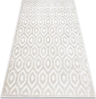 RugsX Rugsx - Alfombra Santo Sisal 58380 Hex&aacute;gono Beige Beige 140x190 Cm