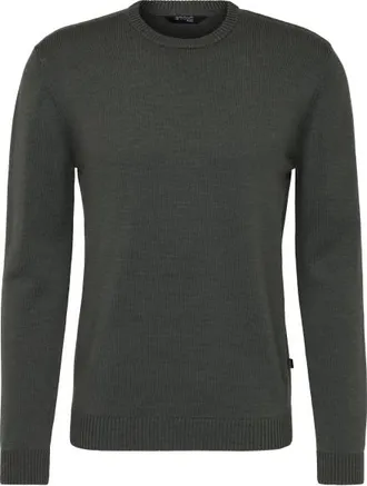 Stoic MerinoKnit MMXX.Kniva Sweater Merinopullover f&uuml;r Herren | grau