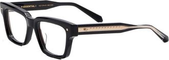 Valentino Eyeglasses Square Full Rim, Crystal Brown Swirl Frame And Clear Demo Lens Lens Vlx-121B