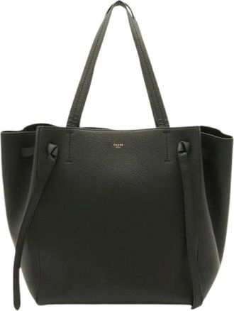 Celine Pre-owned Cabas Phantom Calfskin Tote Bag - Dames - Vintage Shopper - Zwart - ONE Size - Vintage