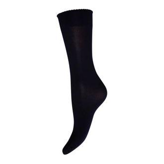 Wolford 50 Medias Altas Naturales - Underwear - Mujer - Azul - M