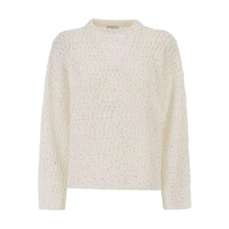 Brunello Cucinelli Mujer, Jerseys, Blanco, Talla: M