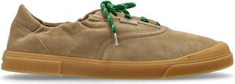 Moncler Vera Leisure Sneakers - Heren - Sneakers - Beige - 39 EU - Leer - Schoenen