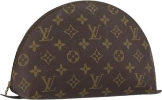 Louis Vuitton Pre-owned Clutches, female, Brown, Size: ONE SIZE Pre-owned Cosmetic Pouch