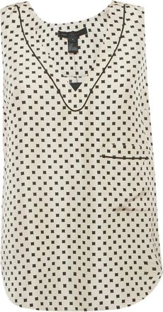 Marc Jacobs Blusa in seta con stampa - Toni neutri