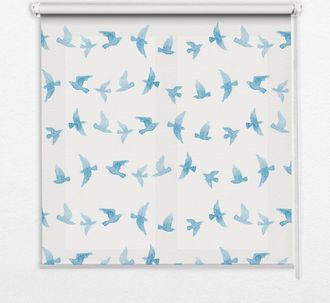 Tulup Tenda A Rullo Interna Per Finestra - Tenda Filtrante Luce - Tenda Privacy - Tenda Decorativa Rettangolare - Rullo Per Interni - (100 Cm X 140 Cm) - Uc