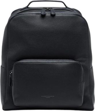 Gianni Chiarini Tassen, Dames, Zwart, ONE Size, Leer, Florence Rugzak
