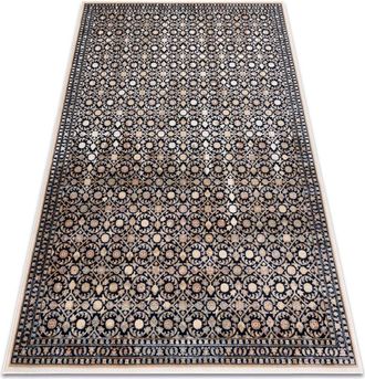 RugsX Rugsx - Alfombra Nain Ornamento 1183/51033 Azul Oscuro / Beige Blue 200x300 Cm