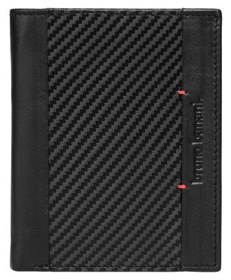 Bruno Banani Geldb&ouml;rse BRUNO BANANI, Herren, schwarz, Leder, Kleinlederwaren Geldb&ouml;rse, echt Leder