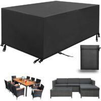 OEM Funda Para Muebles De Jard&iacute;n, Funda Rectangular Para Mesa De Jard&iacute;n, Funda Protectora Para Muebles, Lona Impermeable Y Resistente A Los Rayos Uv Para 